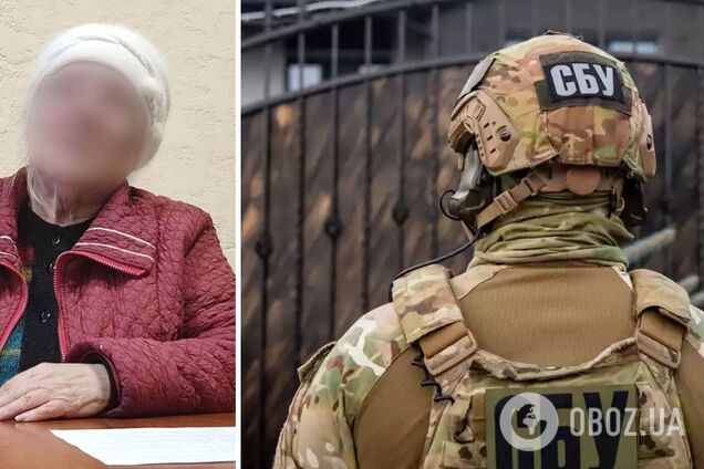 Завербував власний син: СБУ затримала інформаторку РФ, яка розвідувала місця дислокації та маршрути переміщення ЗСУ. Фото