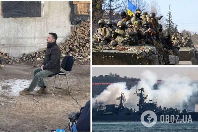 'На росіян чекатимуть сюрпризи': Зеленський висловився щодо контрнаступу ЗСУ і ударів по кораблях РФ у Чорному морі