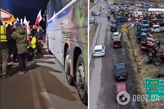 Поляки на границе встречают украинцев сиреной воздушной тревоги