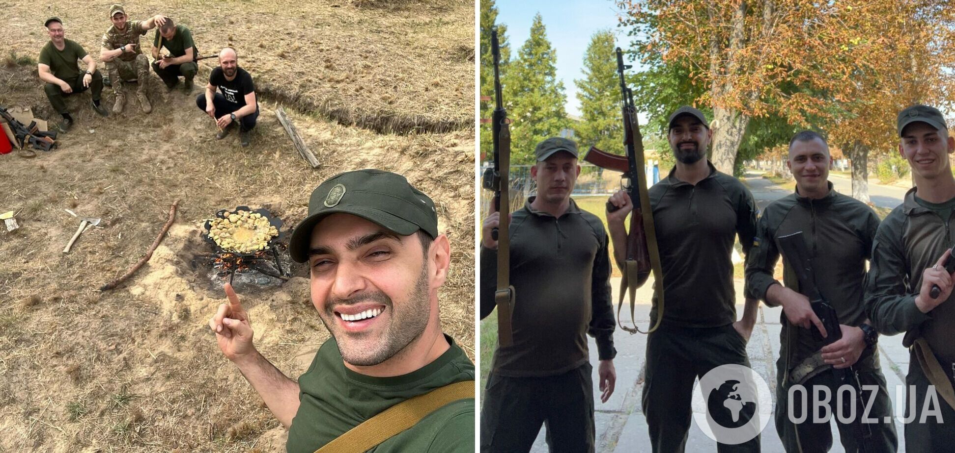 Виталий Козловский показал серию фото с фронта и рассказал о своих переменах