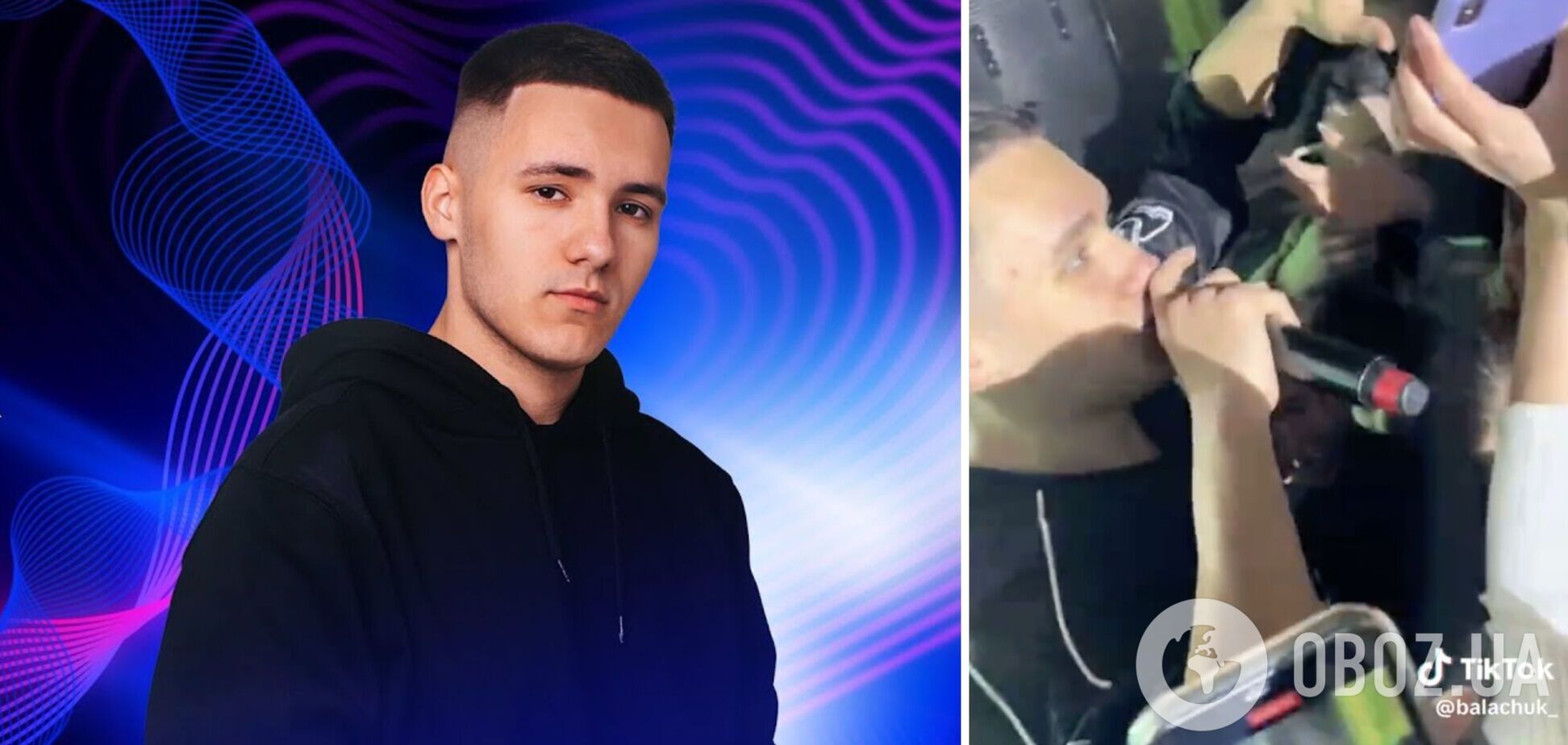 Участник Нацотбора YAKTAK упал со сцены в толпу фанатов: момент сняли на видео