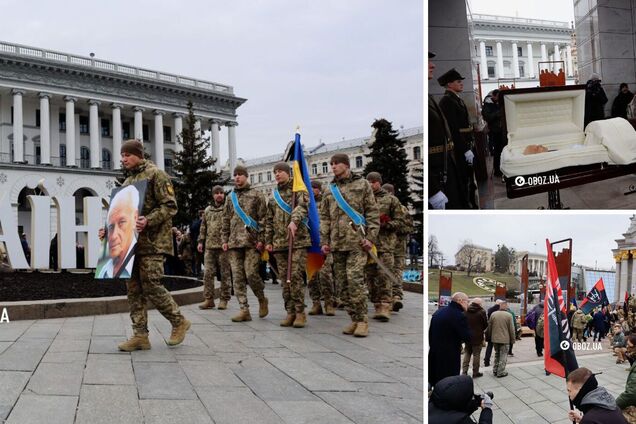 Степан Хмара - прощание и похороны в Киеве - фото и видео | OBOZ.UA