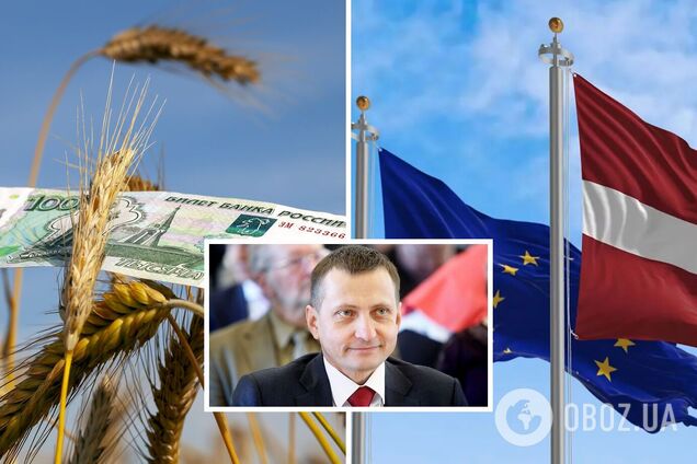 Санкції проти зерна із РФ вимагає ввести Латвія
