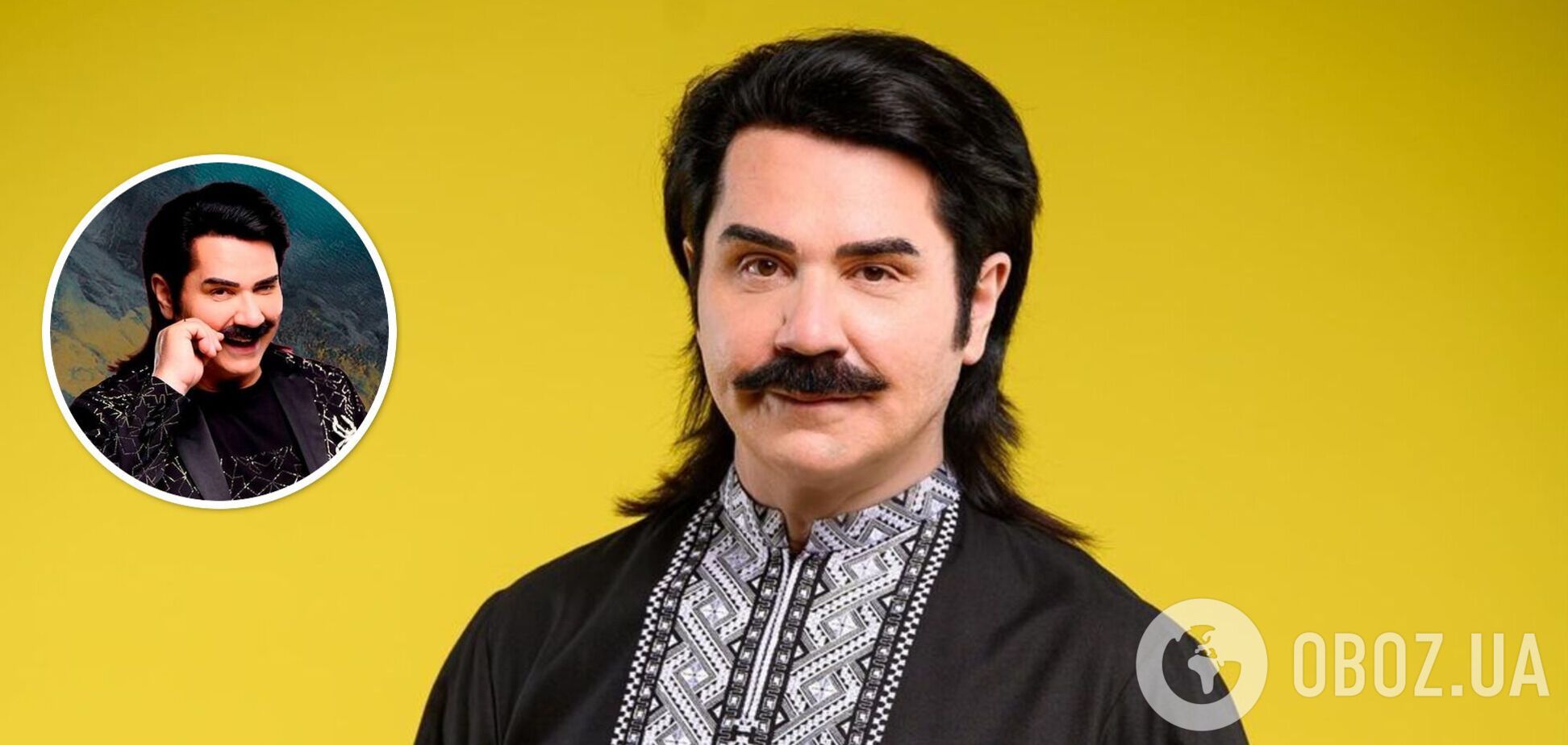 Ставки виросли. Павло Зібров назвав умову, за якої готовий поголити свої фірмові вуса: раніше він просив мільйон доларів