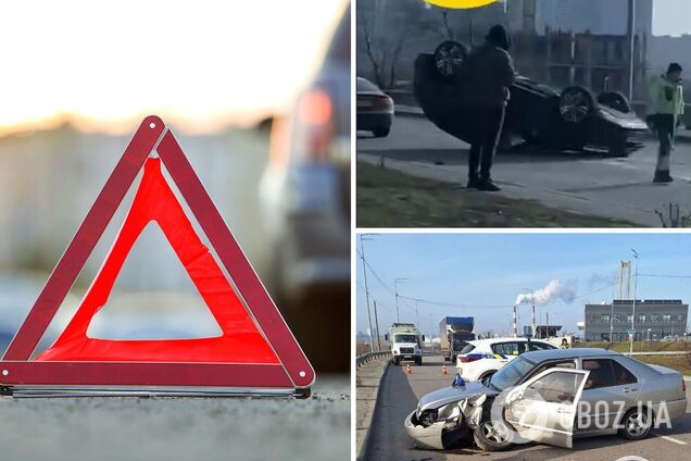 ДТП сталась поблизу Південного мосту