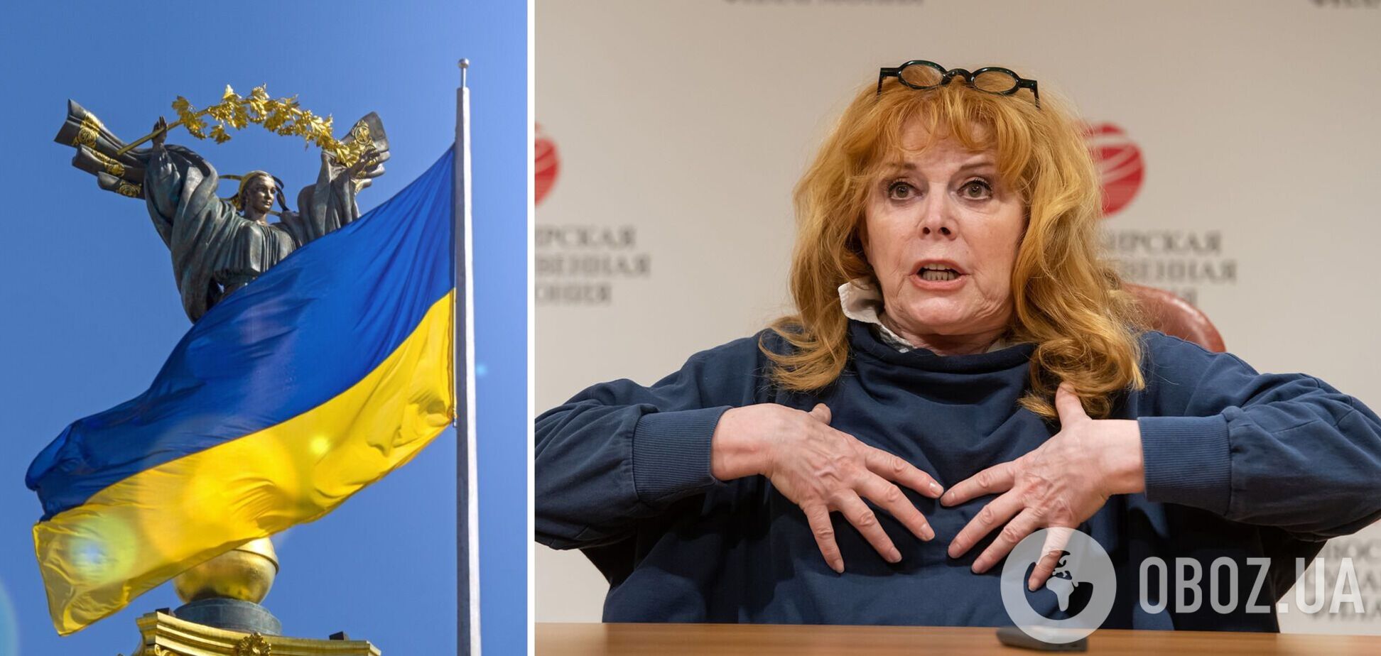 Клара Новікова, яка дала концерт у Москві на тлі прапора України, згадала про Батьківщину: чому я маю виправдовуватися?