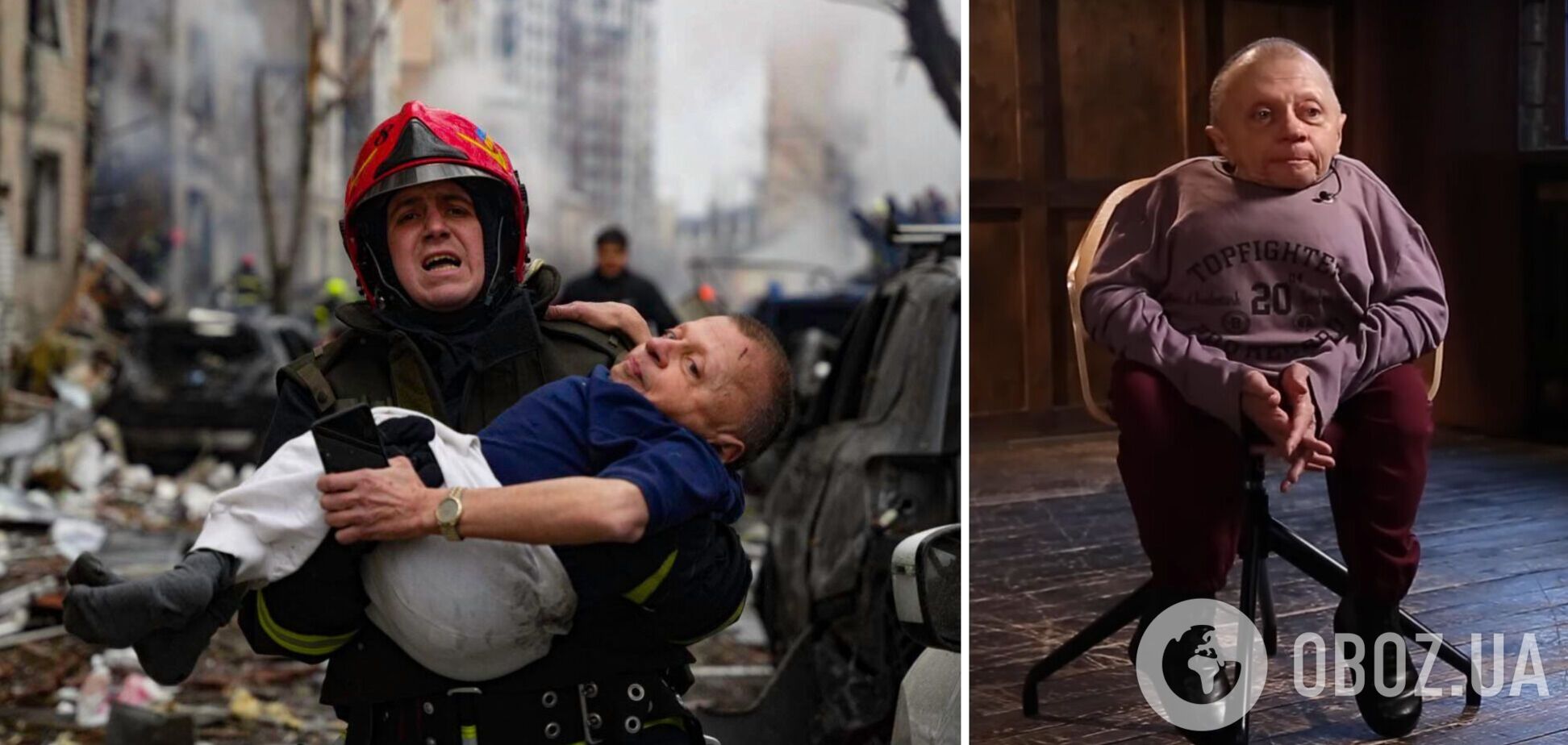 Спасла мама с небес? 'Хрустальный' мужчина, фото которого облетело всю Украину, рассказал о чуде во время ракетного удара России по Киеву