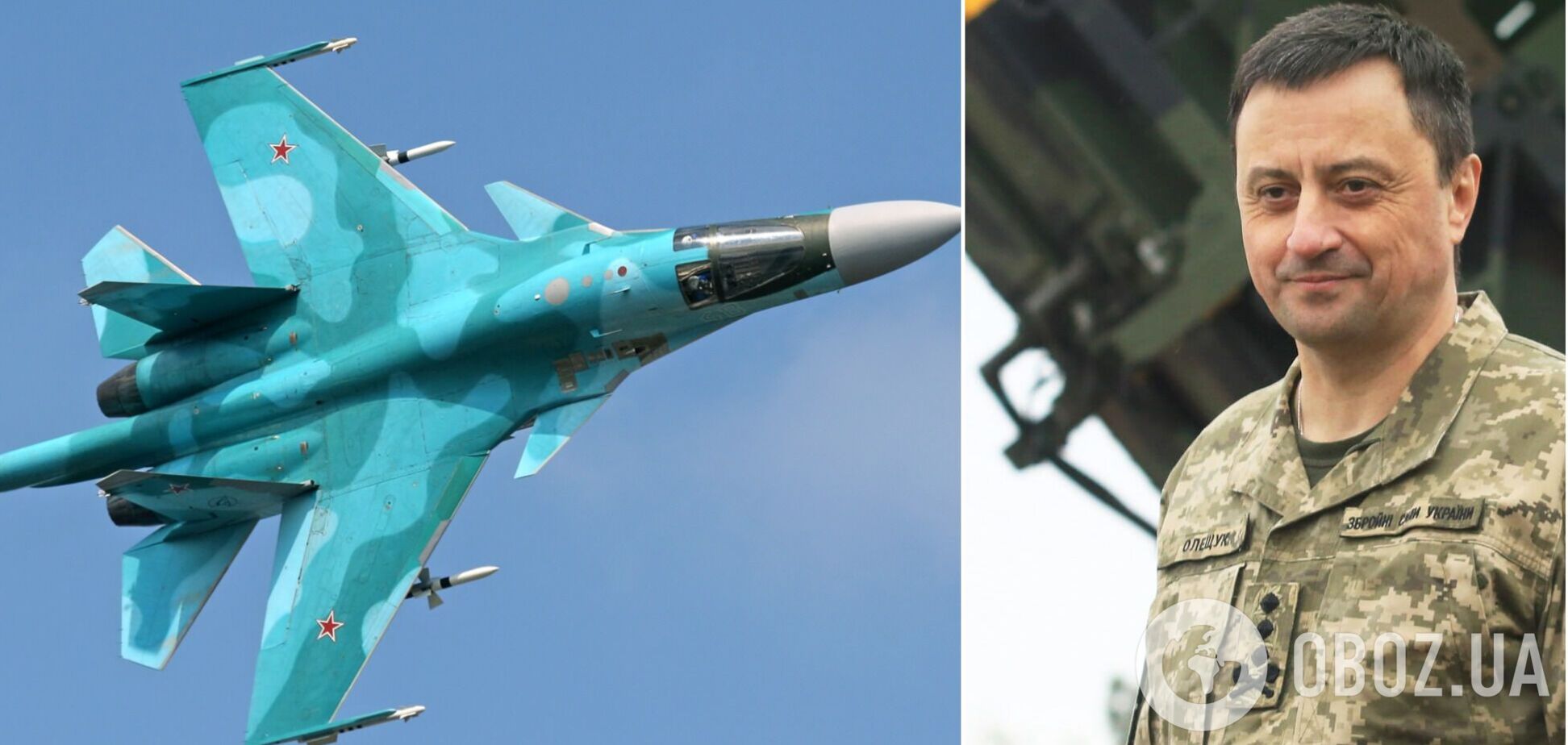 Защитники Украины отминусовали вражеский Су-34 на востоке: Олещук дал оккупантам совет