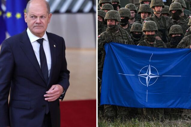 'То, что было решено с самого начала': Шольц выступил против отправки военных НАТО и ЕС в Украину