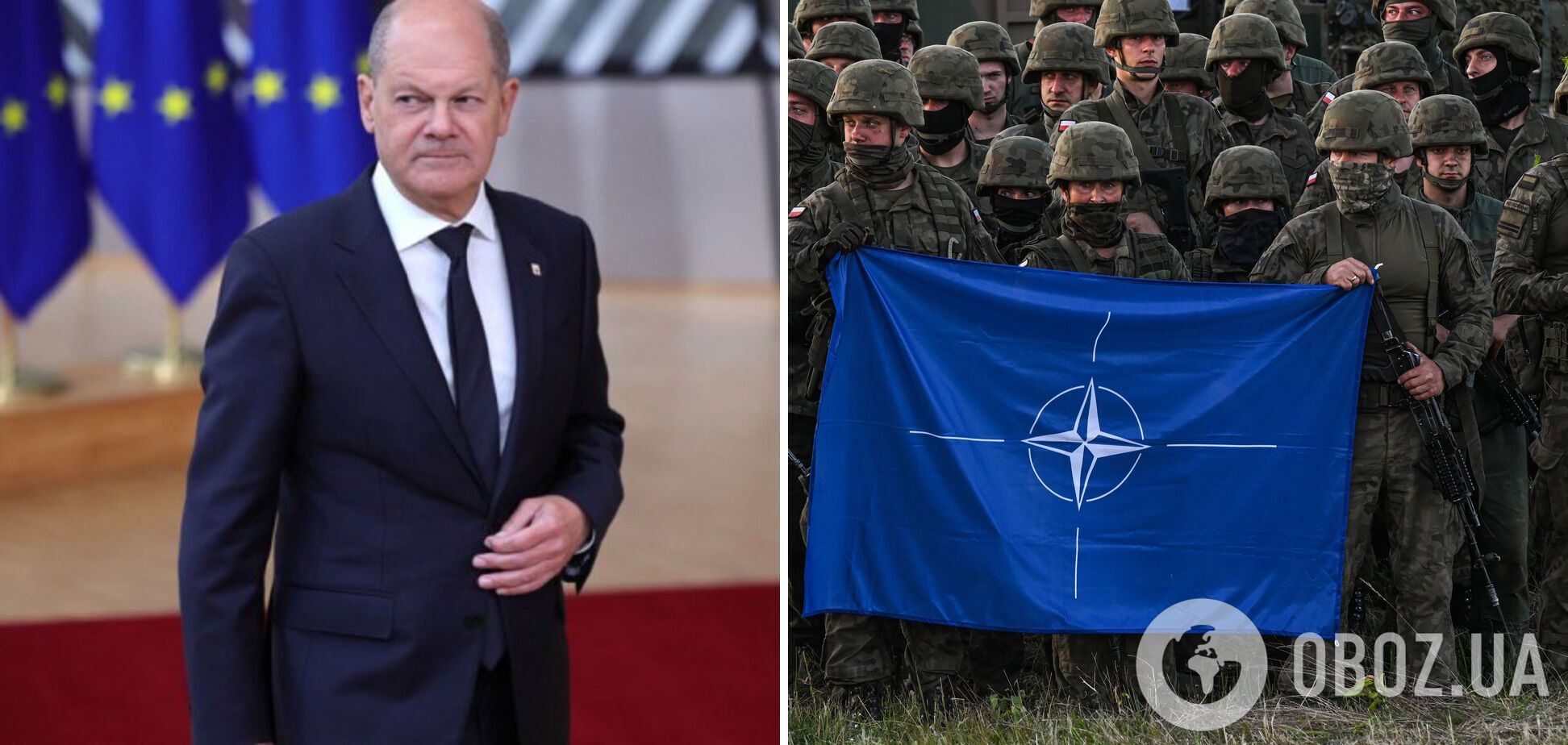 'То, что было решено с самого начала': Шольц выступил против отправки военных НАТО и ЕС в Украину