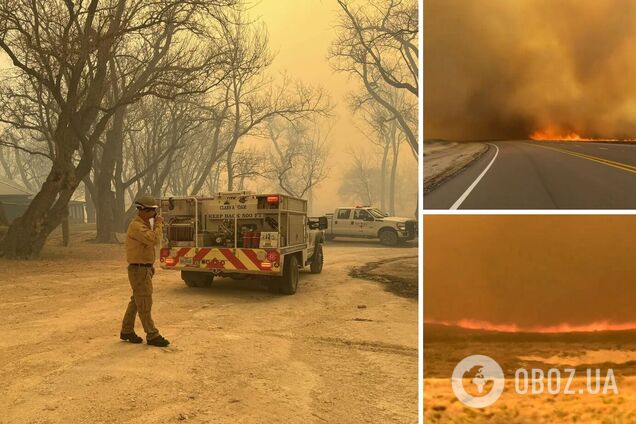 У Техасі вирують потужні лісові пожежі, людей евакуюють: зупинив роботу завод зі збірки ядерної зброї. Фото і відео