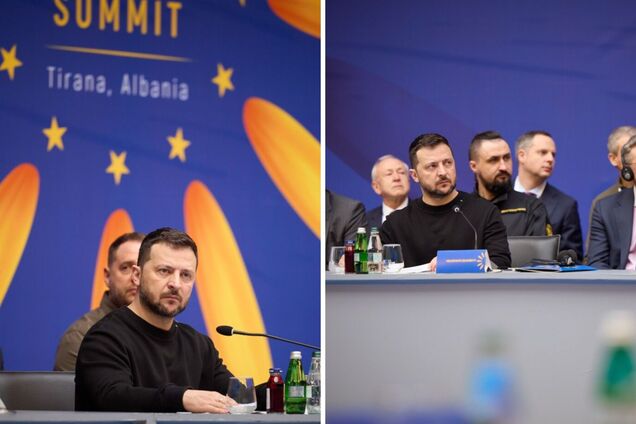 'Сейчас время, когда определяется путь Европы': Зеленский выступил на открытии саммита в Тиране. Видео