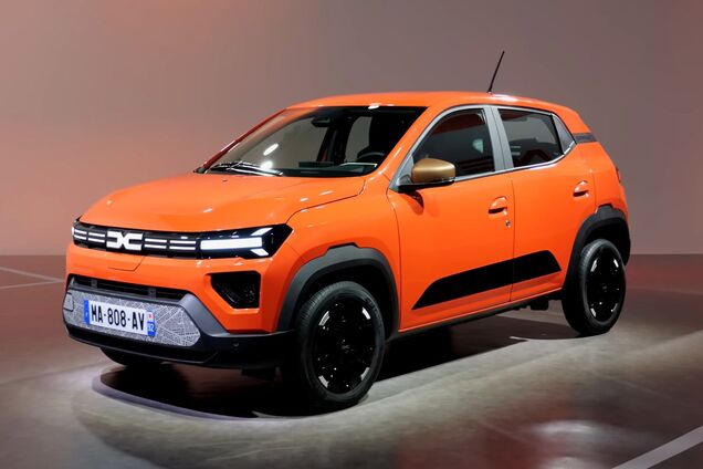 Новый дешевый кроссовер Dacia Spring от Renault показали в деталях