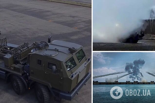 Мощнее 'Града': защитники Украины показали, как работают по позициям оккупантов из РСЗО RM-70 Vampire. Видео