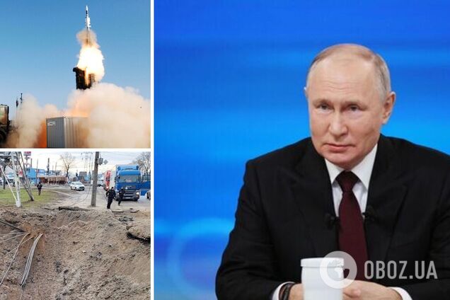 Путин заявил об использовании ракет 'Циркон' против Украины