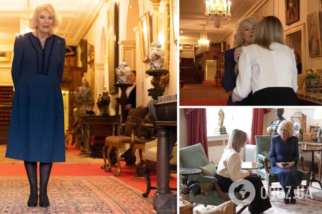 Зеленская встретилась с Камиллой и поблагодарила ее и всю королевскую семью за мощную поддержку Украины в войне с Россией. Фото и видео