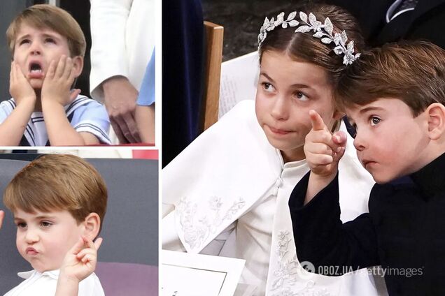 Стало відомо, чому принц Луї залишив коронацію Чарльза ІІІ в травні 2023 року: його непомітно вивела няня