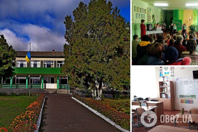 'Нет школы – нет села': на Полтавщине громада борется за гимназию, которую хотят закрыть, не спросив жителей