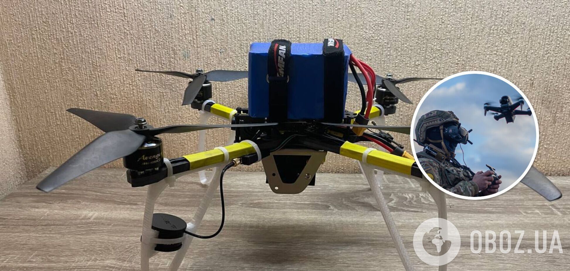 В Украине разработали многоразовый дрон-бомбер: уже есть результаты на фронте. Фото