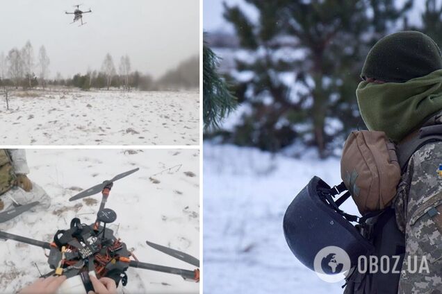 'Не только глаза, но и жала': Наев показал работу дронов-разведчиков на Северном направлении. Видео