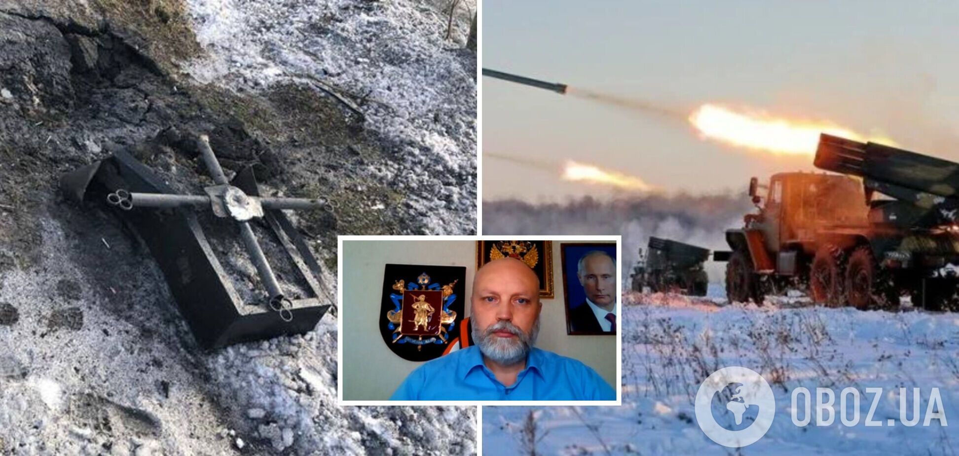 Запорізький колаборант Рогов осоромився фейком про підрив українським військовим могили батька. Фото