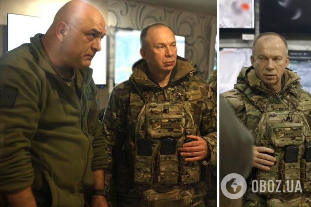 Сирський побував на Куп’янському напрямку і обговорив із військовими сценарії дій: фото