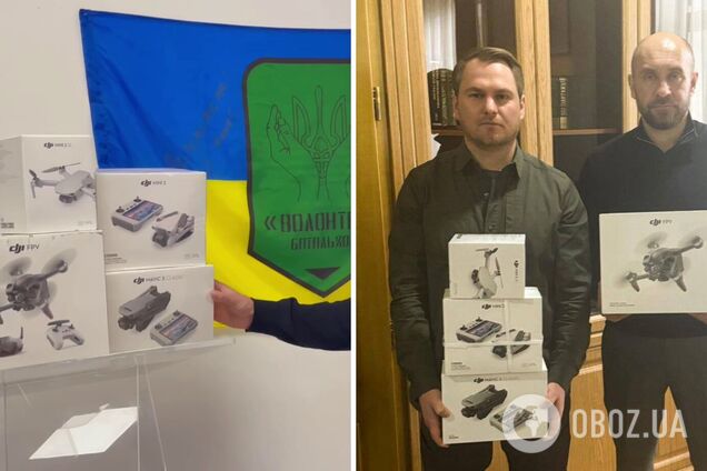 Ще чотири квадрокоптера різних моделей поїдуть на Мар'їнський напрямок, – Бочкала