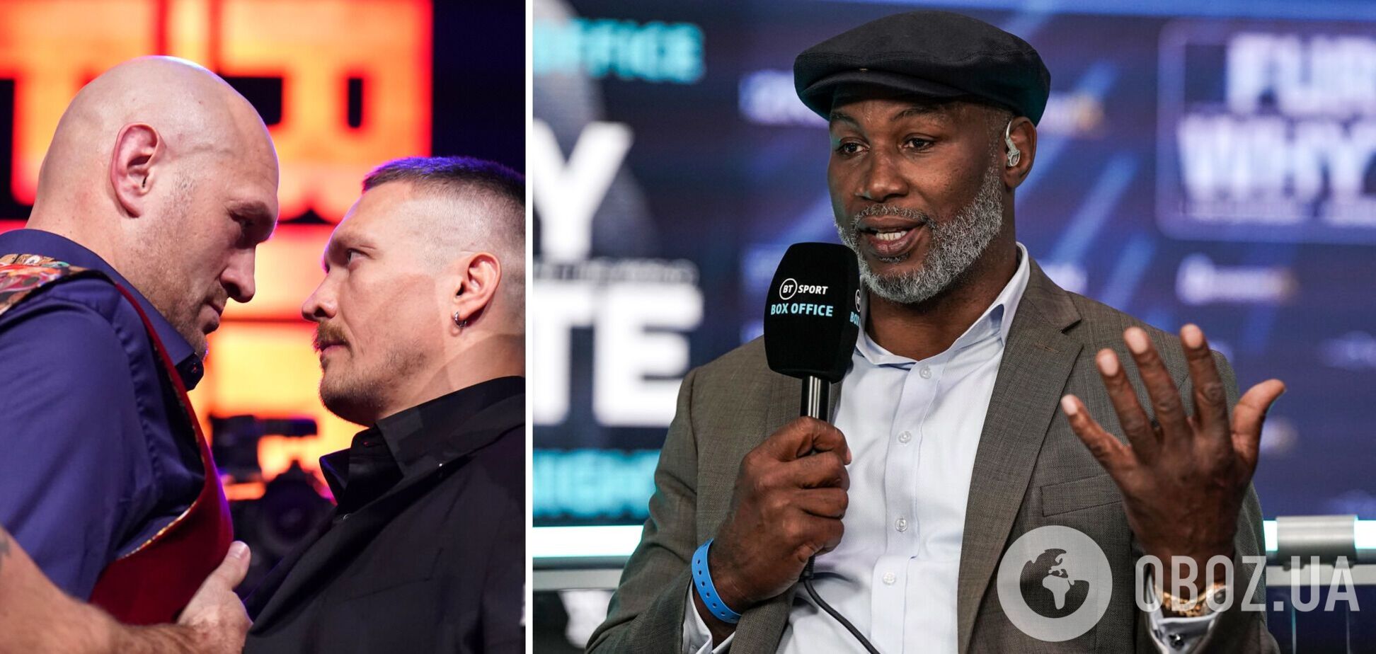 'Не можу піти проти': Леннокс Льюїс сказав, чим Усик відрізняється від Ф'юрі