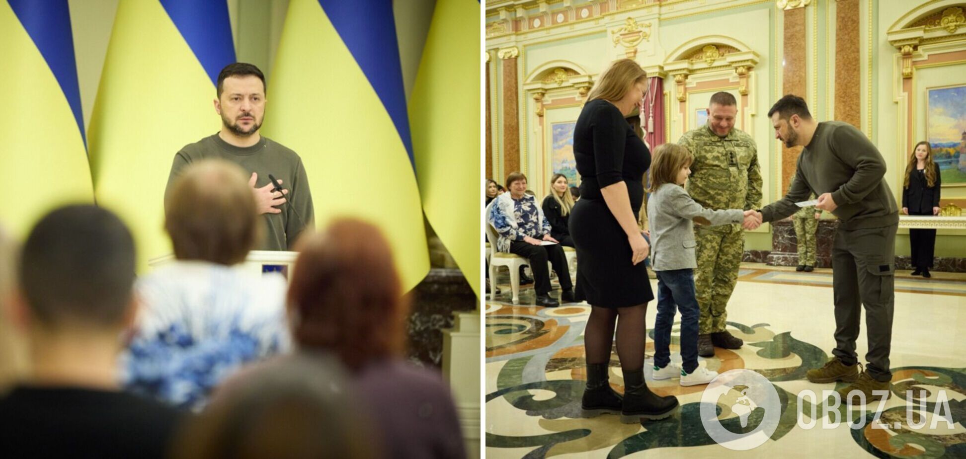 'Свідчення незмінної вдячності та шани': Зеленський вручив сертифікати на квартири Героям України та їхнім рідним. Фото і відео