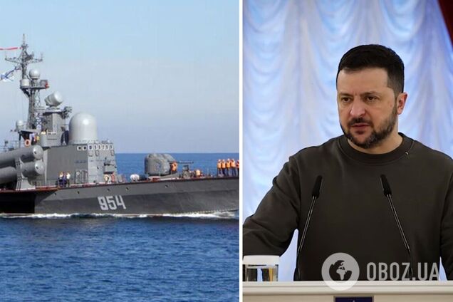 Зеленский об уничтожении катера 'Ивановец': шесть прямых попаданий – это было сильно