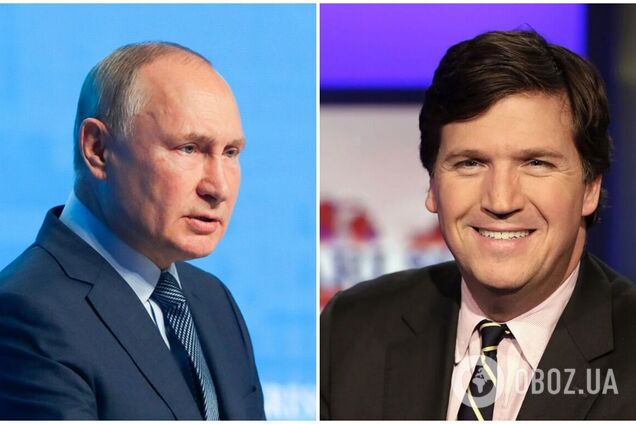 Трампист Такер Карлсон, поддакивающий России, прилетел в Москву: вероятно, на интервью с Путиным