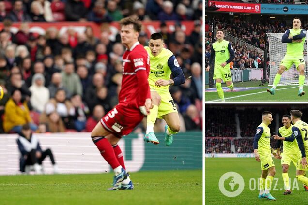 Футболист сборной Украины вышел на замену и пушечным голом спас команду в Англии от поражения. Видео