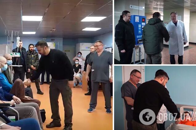 Зеленський відвідав дітей, які борються з раком