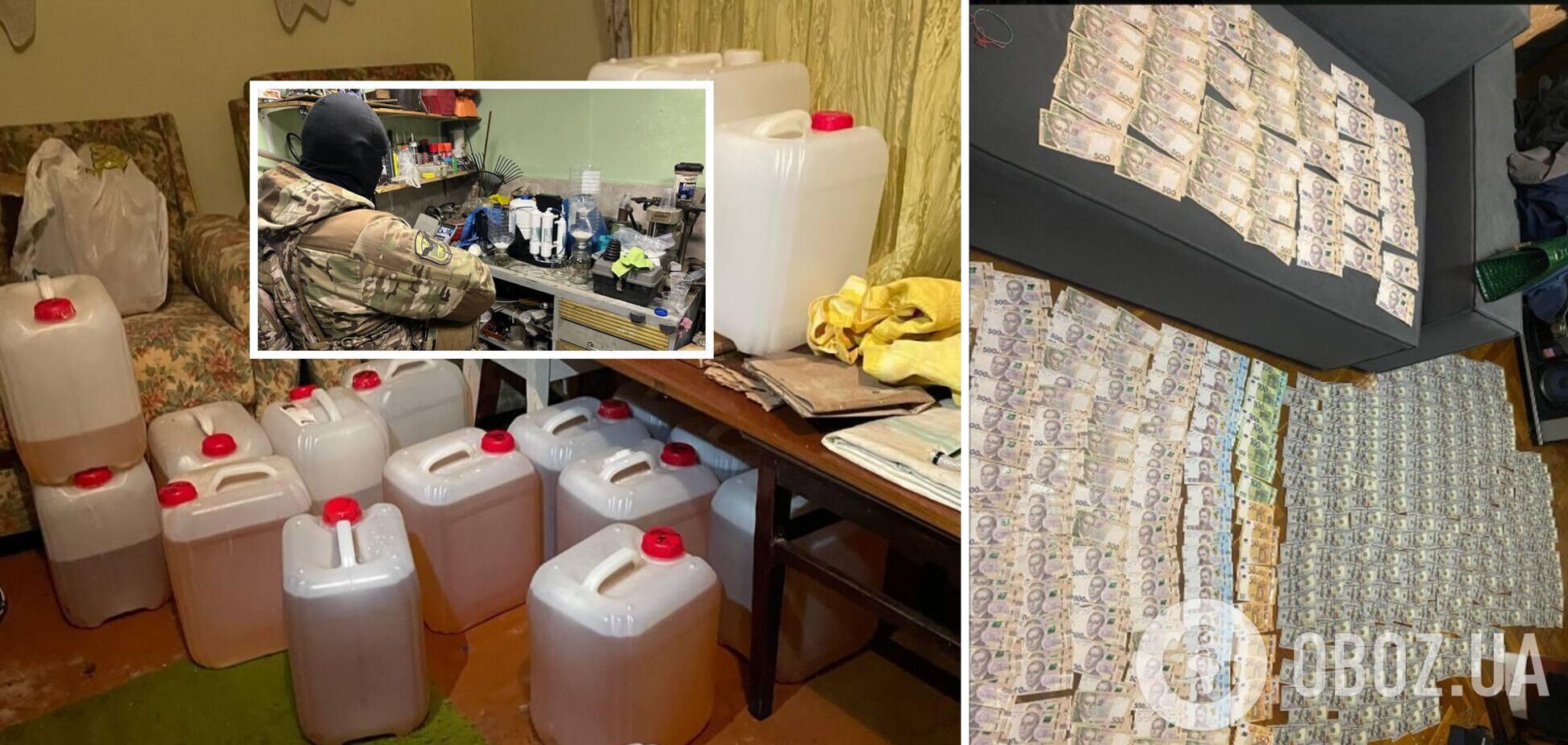 Зловмисники виготовляли до 50 кг психотропів на місяць