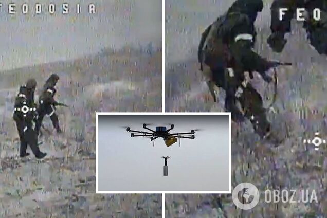 Українські дрони 'підкралися' непоміченими і вдарили по окупантах: ефектне відео