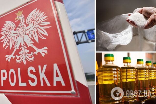 Польща хоче обмежити постачання цукру та олії з України