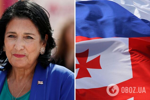 'Использует все формы и оружие': президент Грузии заявила, что РФ начала новую гибридную войну против ее страны