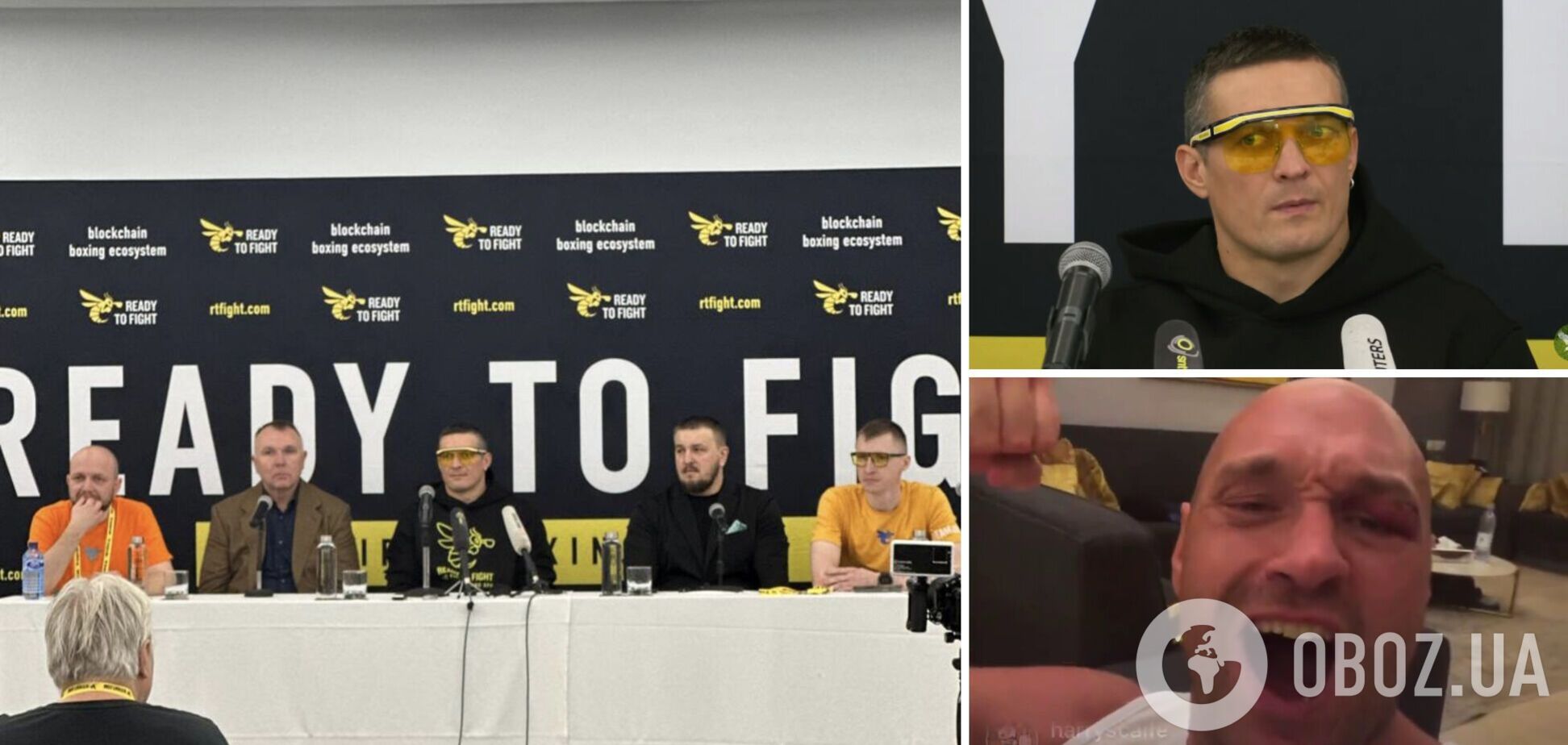 'Грає за моїми правилами'. Усик дав пресконференцію перед боєм, розкривши правду про Ф'юрі