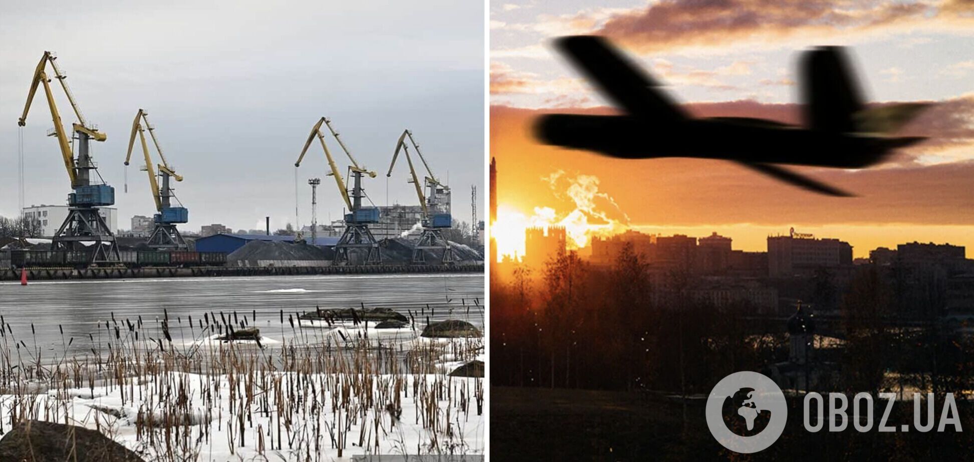 У портах Ленінградської області РФ підвищили режим готовності: очікують атаки українських дронів