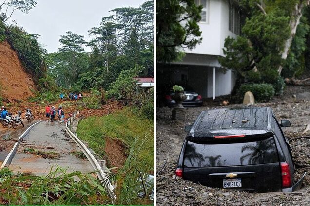 Наводнения и оползни на Филиппинах