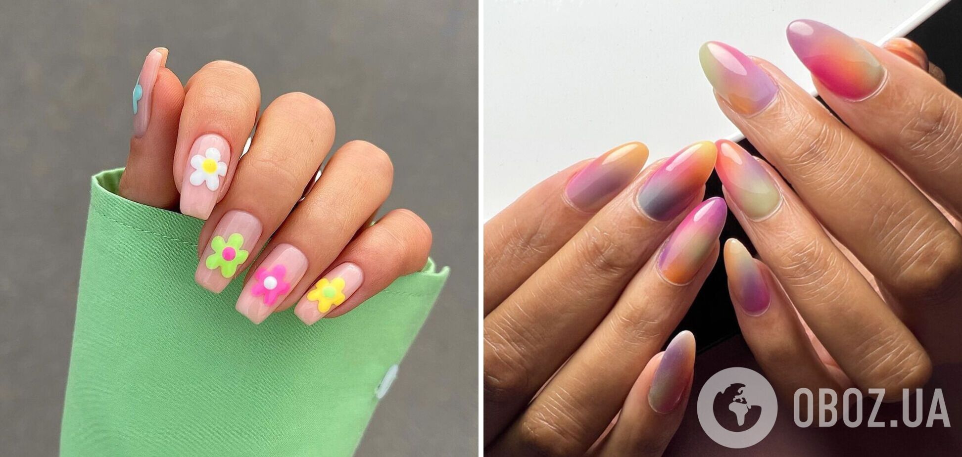 Весна уже скоро. Какой маникюр будет в моде и почему следует обратить внимание на цветочный дизайн и желейные ногти