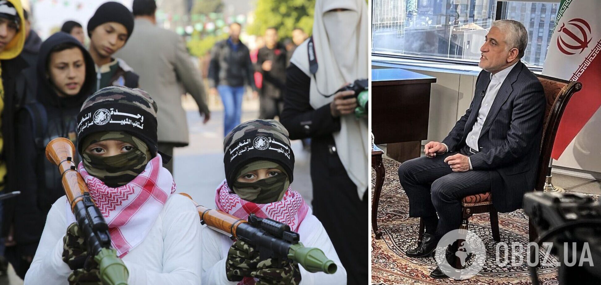 В Ірані визнали, що 'озброюють, навчають та координують діяльність' палестинців і назвали умови, за яких припинять це робити