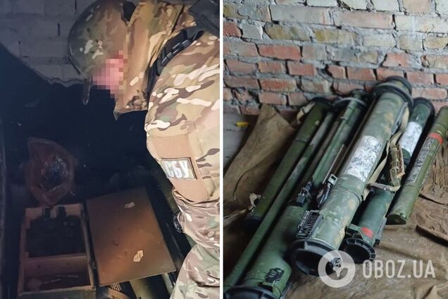 Зброю планували використати для диверсій