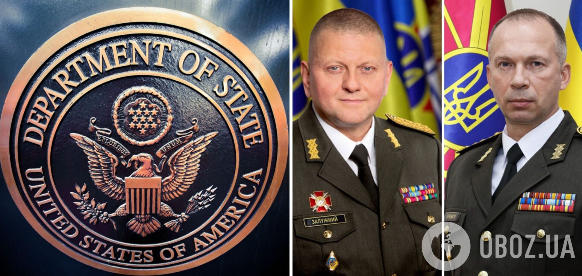 Госдеп США отреагировал на отставку Залужного и назначение Сырского. Видео