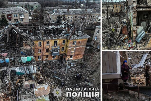 РФ ударила по Селидово 8 ракетами: две из них – северокорейские. Новые детали