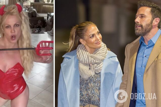 Бритни Спирс оговорилась о романе с Беном Аффлеком: Дженнифер Лопес отреагировала на 'измену' пикантными фото