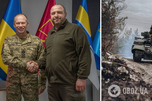 Умєров провів першу нараду з головнокомандувачем Сирським: обговорили детальний план дій ЗСУ на рік