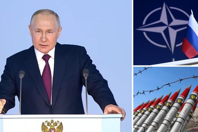 В ISW пояснили, чому Путін у зверненні до Федеральних зборів заговорив про ядерну зброю і діалог зі США