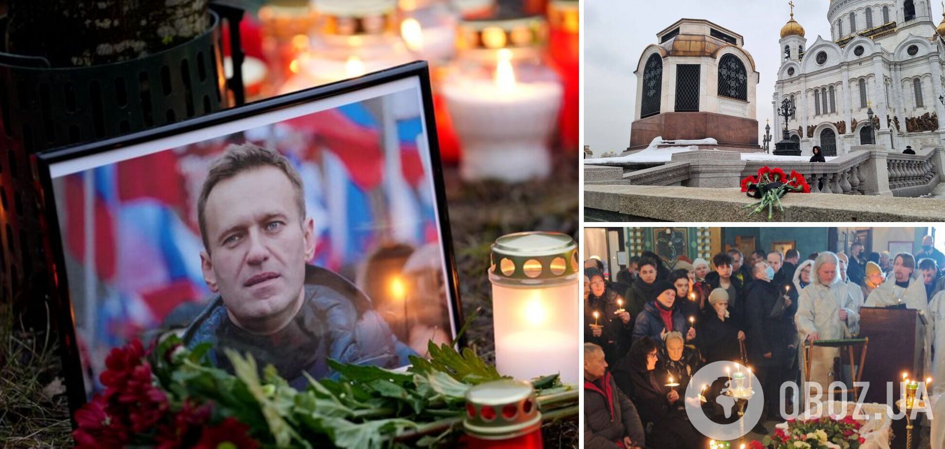 На крышах засели снайперы: гроб с Навальным заносили в храм под 'прицелом' путинских силовиков. Фото и видео
