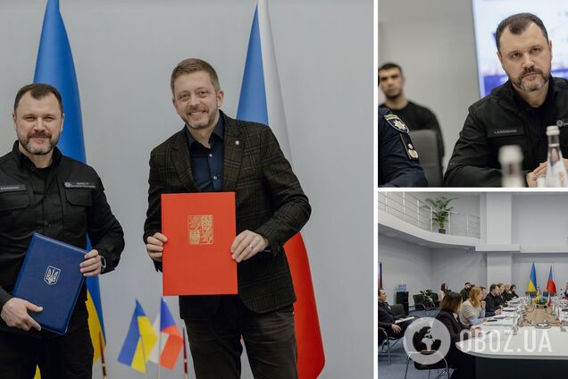 Главы МВД Украины и Чехии обсудили обмен опытом и подписали Декларацию о намерениях. Фото и видео